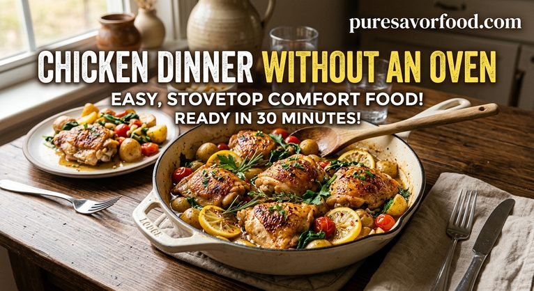 Chicken Dinner Without an Oven: Easy, Delicious Recipes for Any Night
