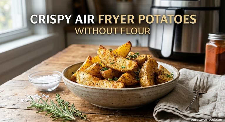 Crispy Air Fryer Potatoes Without Flour