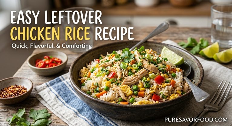 Easy Leftover Chicken Rice Recipe
