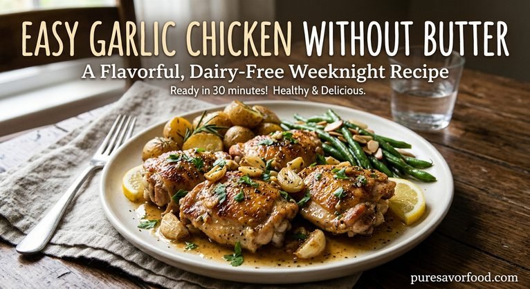 Easy Garlic Chicken Without Butter